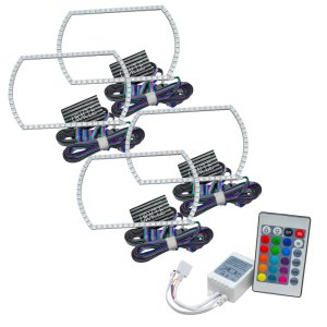 Chevrolet Silverado Headlight Halo Kit - ORACLE Lighting - ColorSHIFT w/ Simple Controller - `07-`13